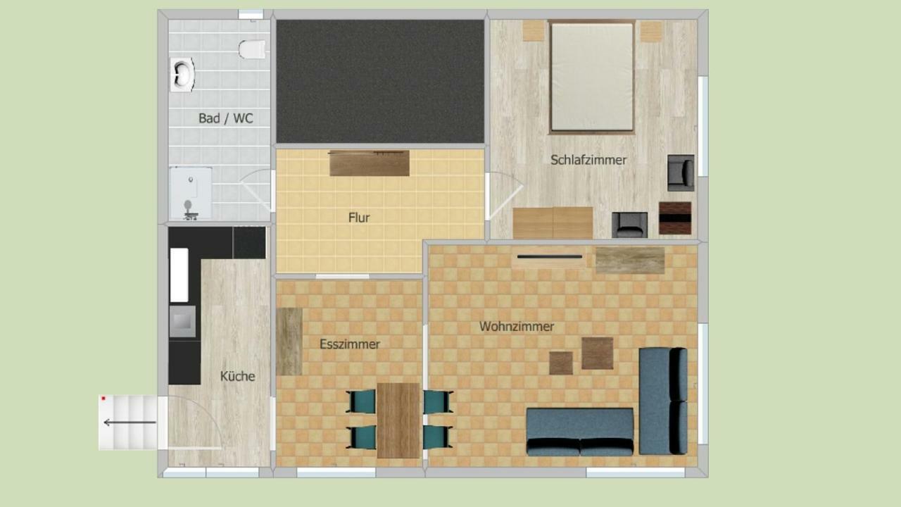 Ferienwohnung Grimm Freigericht エクステリア 写真
